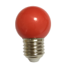 Bec Led E27 1W G45 Rosu - 2