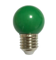Bec Led E27 1W G45 Verde