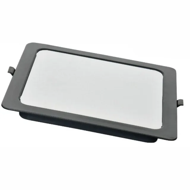 Spot Led 24W Patrat Rama Neagra Alb Natural - 1