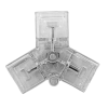 Conector tip "Y" Pentru Corp Led Interconectabil Modular Hexagonal - 2