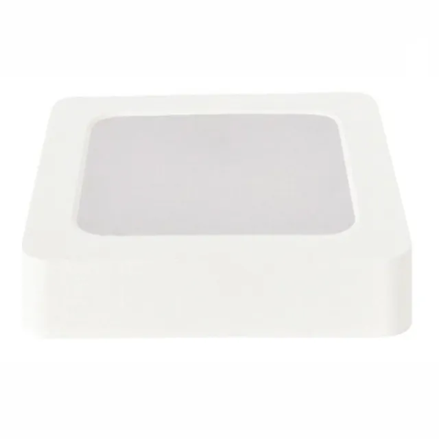 Aplica Led 24W Patrata Ip44 Alb Rece/Alb Natural - 1