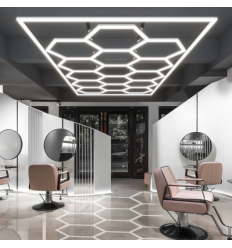 Corp Led 18W Interconectabil Modular Hexagonal Alb Rece