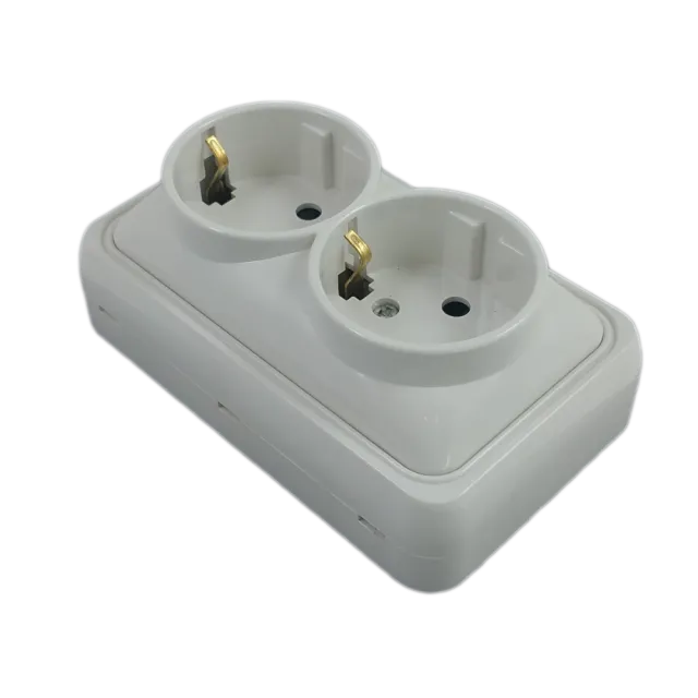 Priza Dubla Mini Ip20 Aplicata PT - 2