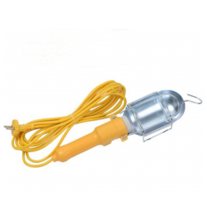 Lampa De Lucru Portabila Galbena E27 Cu Cablu 5M