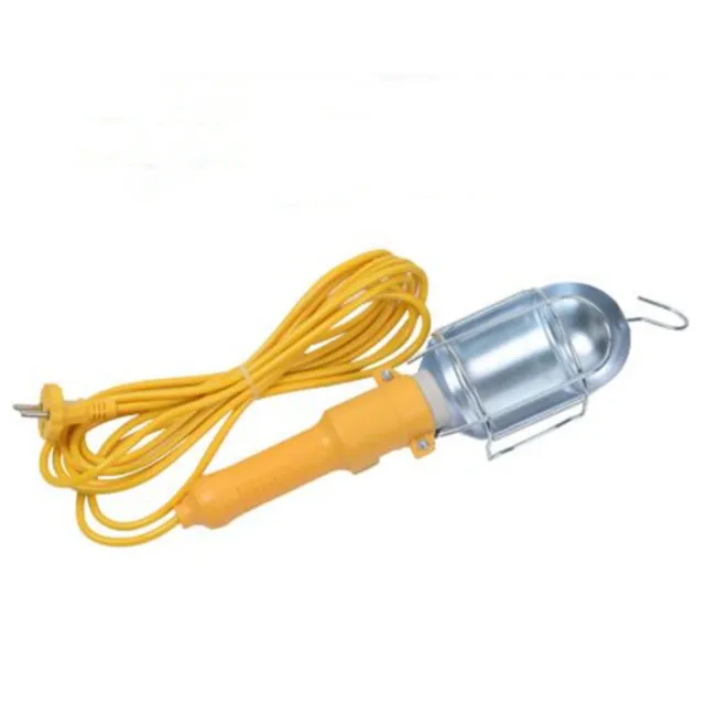 Lampa De Lucru Portabila Galbena E27 Cu Cablu 5M - 1