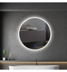 Oglinda Led Baie 15W Ip44 600MM Touch Alb Natural