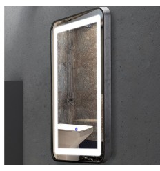 Oglinda Led Baie 15W Ip44 500x700MM Touch Alb Natural