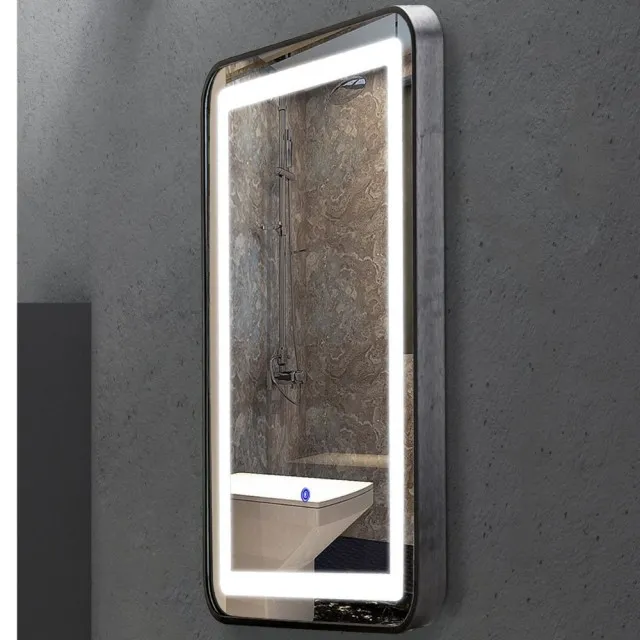 Oglinda Led Baie 15W Ip44 500x700MM Touch Alb Natural - 1