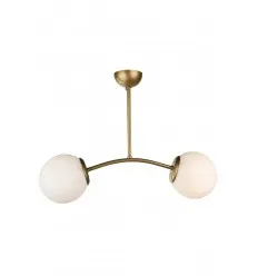 Lustra 2xE27 Aurie Glob Antichizata