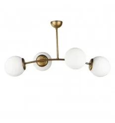 Lustra 4xE27 Aurie Glob Antichizata