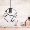 Lustra Pendul E27 Decorativ Negru - 3