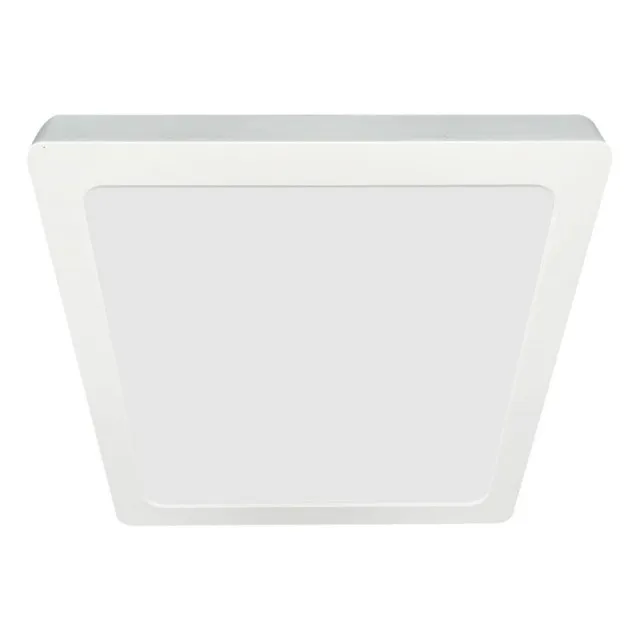 Aplica Led 36W Patrata Ip44 Alb Rece / Alb Natural  1
