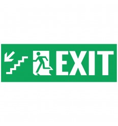 Autocolant Trepte/Scari Coborare Stanga Pentru Lampa 30xSmd