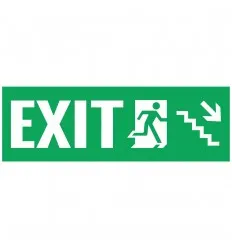 Autocolant Trepte/Scari Coborare Dreapta Pentru Lampa 30xSmd