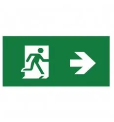 Autocolant Dreapta Lampa Emergenta Exit 18LED Etans Autonomie 3 Ore