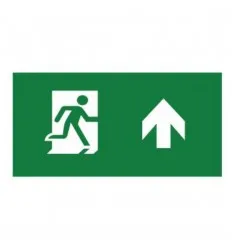 Autocolant Sus Lampa Emergenta Exit 18LED Etans Autonomie 3 Ore