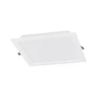 Spot Led 12W Patrat Alb Rece Ip44 Fara Driver  3