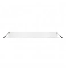 Spot Led 12W Rotund Rama Alba Alb Rece IP44 Fara Driver