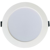 Spot Led Rotund 12W Plastic Alb Rece/Alb Natural  1