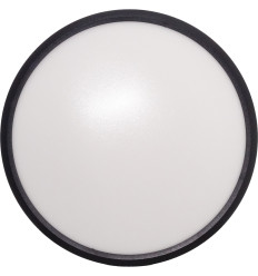 Plafoniera LED Alb Rece 40W Rama Neagra IP44