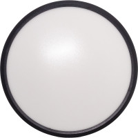 Plafoniera LED Alb Rece 40W Rama Neagra IP44  1