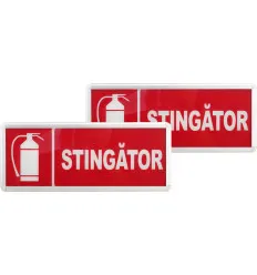 Lampa Iluminat Emergenta Stingator Doua Fete