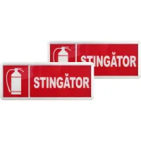 Lampa Iluminat Emergenta Stingator Doua Fete  1