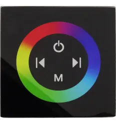 Intrerupator Banda Led 12V Rgb Touch Negru