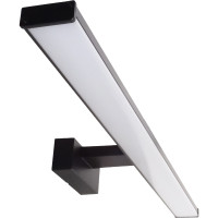 Corp Led Baie Negru 12W Ip44 600Mm Liniar Alb Rece  5