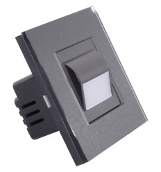 Spot Led 1W Incastrabil Negru Perete / Scara Alb Natural