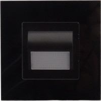 Spot Led 1W Incastrabil Negru Perete / Scara Alb Natural  2
