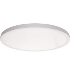 Panou LED Aplicat 60W D500mm Rama Alba IP44 Alb Rece