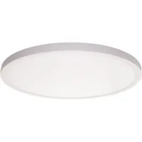 Panou LED Aplicat 60W D500mm Rama Alba IP44 Alb Rece  1