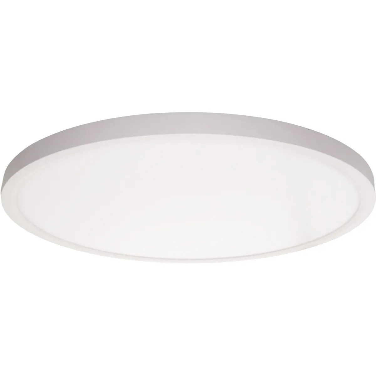 Panou LED Aplicat 60W D500mm Rama Alba IP44 Alb Rece  1