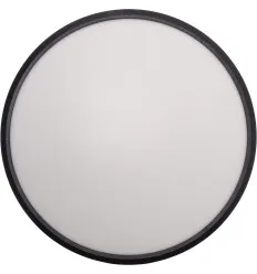 Panou LED Aplicat 60W D50cm Rama Neagra Alb Rece IP44