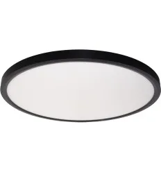 Panou LED Aplicat 60W D50cm Rama Neagra Alb Rece IP44