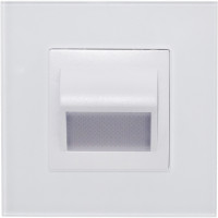 Spot Led 1W Incastrabil Alb Perete / Scara Alb Natural  2