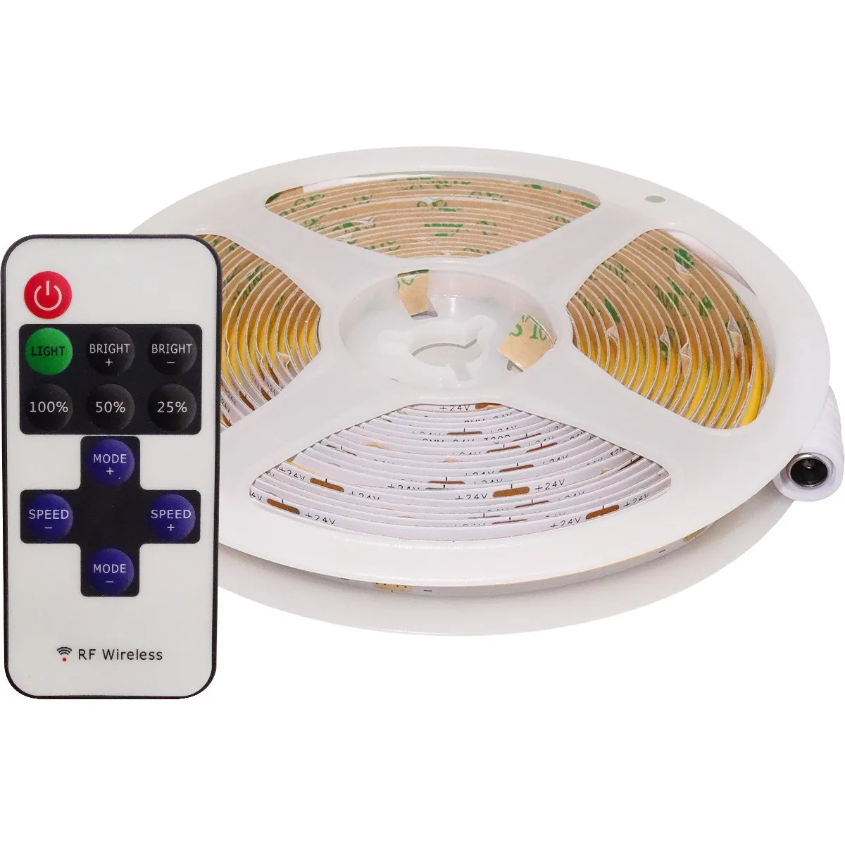 Kit Banda Led Alb Cald Dimabila Ip20 - 5 Metri  1