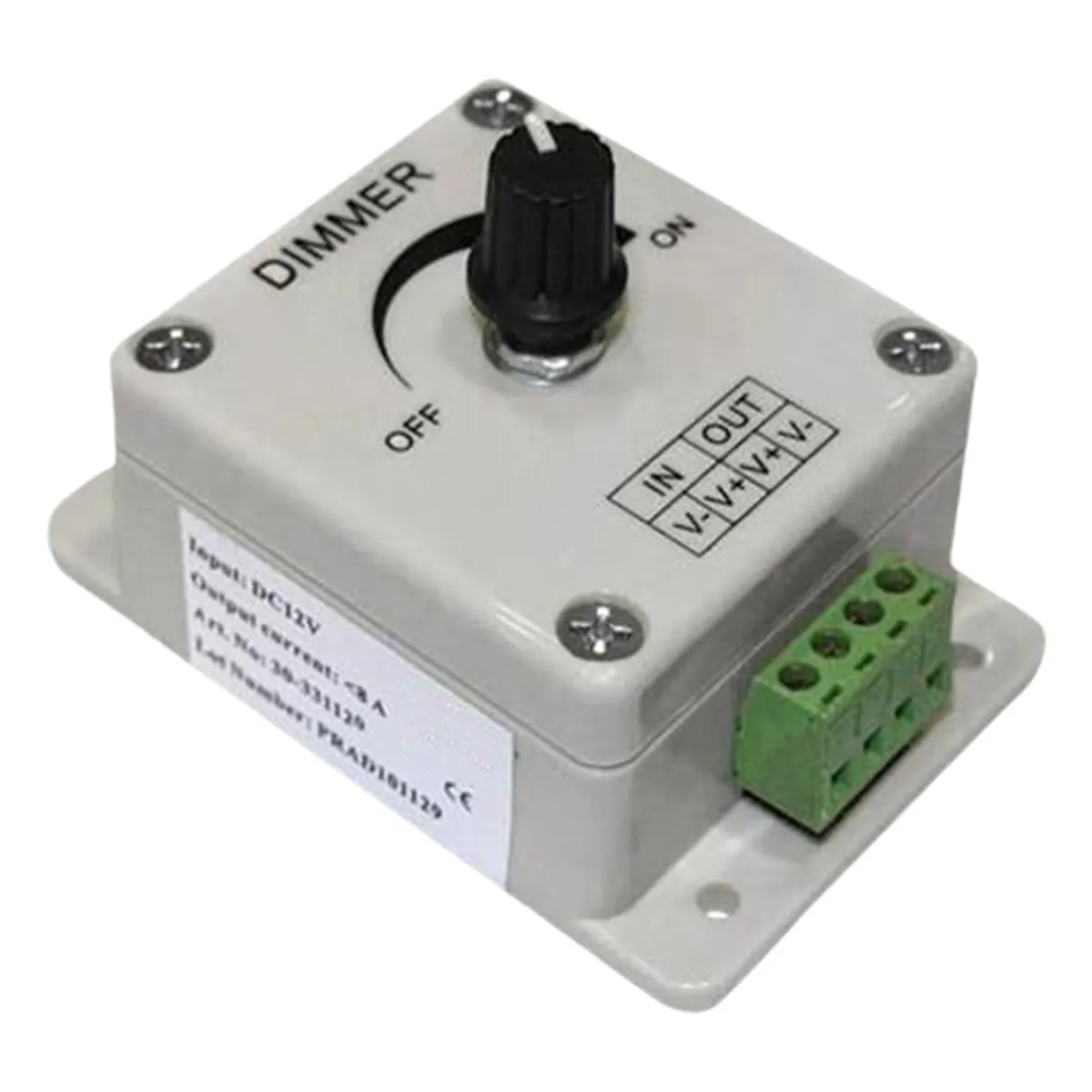 Dimmer PT Banda LED Monocroma 8A 12V/24V  1