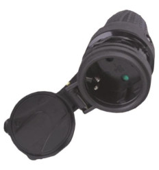 Cupla Schuko Din Cauciuc Cu Protectie IP44 16A 220-240V