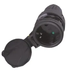 Cupla Schuko Din Cauciuc Cu Protectie IP44 16A 220-240V