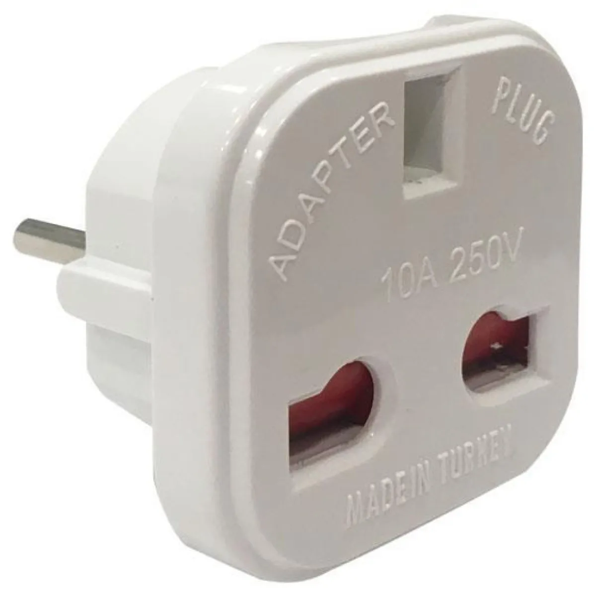 Adaptor Shouko La EU/UK Alb 10A  1