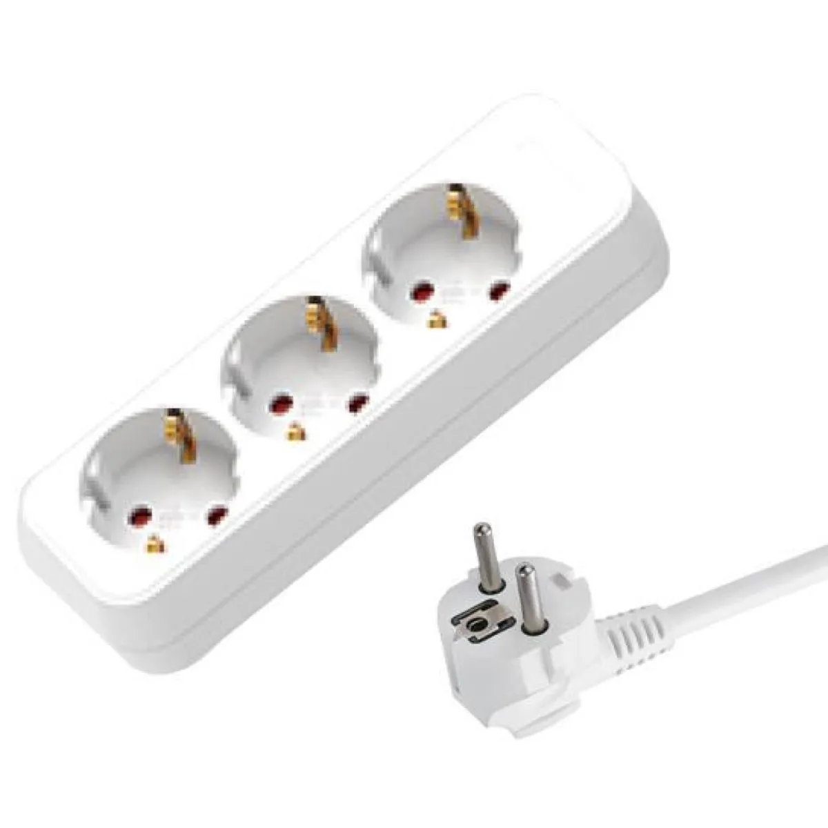 Prelungitor Cu 3 Prize Schuko Cu Protectie, Cablu De 3X1,5Mm, Lungime 5M  1