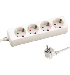 Prelungitor Cu 4 Prize Schuko Cu Protectie, Cablu De 3X1,5Mm, Lungime 5M