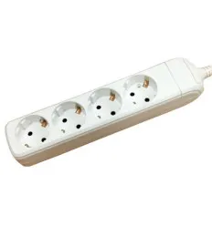 Bloc De 4 Prize Schuko Cu Protectie Si Fara Cablu