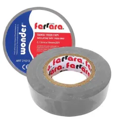 Banda Izolatoare Din PVC 19MmX20M Gri