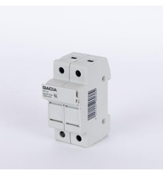Soclu Bipolar Pt. Sigurante Cilindrice Cu Fixare Pe Sina FS32 1P 10X38 6-32A
