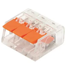 Cleme Terminale Rapide 3 Poli 0,20-4Mm 32A 400V Orange