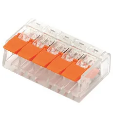 Cleme Terminale Rapide 5 Poli 0,20-4Mm 32A 400V Orange
