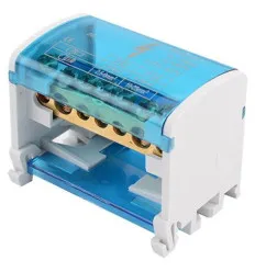 Splitter Cu Fixare Pe Sina 2 Bari Cu 7 Gauri